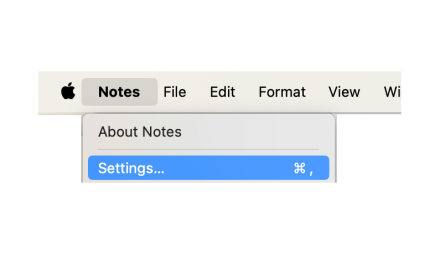 How to Sort Apple Notes